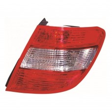 Mercedes C-Class 2008-2011 (Clear Indicator) Non-LED Rear Light Unit Driver Side